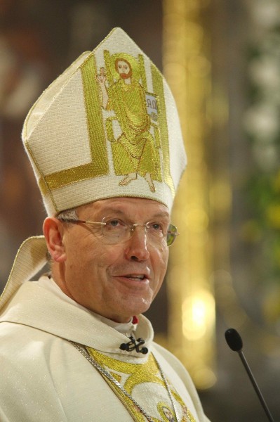 Slovenian Archbishop Anton Stres